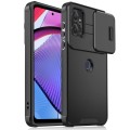 For Motorola Moto G Power 5G 2023 Sliding Camshield TPU + PC Phone Case(Black)