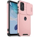 For Motorola Moto G 5G 2023 Sliding Camshield TPU + PC Phone Case(Pink)