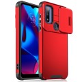For Motorola Moto G Pure/G Power 2022 Sliding Camshield TPU + PC Phone Case(Red)