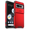 For Google Pixel 7 Pro Sliding Camshield TPU + PC Phone Case(Red)