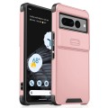 For Google Pixel 7 Pro Sliding Camshield TPU + PC Phone Case(Pink)