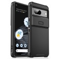 For Google Pixel 7 Sliding Camshield TPU + PC Phone Case(Black)