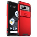 For Google Pixel 7 Sliding Camshield TPU + PC Phone Case(Red)