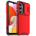 For Samsung Galaxy A14 4G / 5G Sliding Camshield TPU + PC Phone Case(Red)