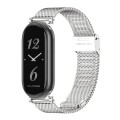 For Xiaomi Mi Band 8 Mijobs GT4 Milan Buckle Metal Watch Band(Silver)
