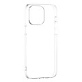 For iPhone 15 ZGA Clear TPU Shockproof Phone Case(Transparent)