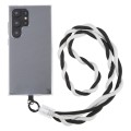 Universal Mobile Phone Anti-lost Twists Long Lanyard(Black Grey)