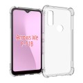 for Fujitsu Arrows WE F-51B Shockproof Non-slip Thickening TPU Phone Case(Transparent)