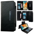 For Samsung Galaxy A23 4G/5G Multifunctional 7-Card Wallet Leather Phone Case(Black)