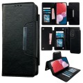 For Samsung Galaxy A13 4G Multifunctional 7-Card Wallet Leather Phone Case(Black)