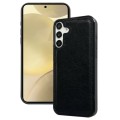 For Samsung Galaxy S24+ 5G Cowhide Texture Back Cover Phone Case(Black)