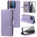 For Xiaomi Redmi 12C / 11A Global Simple 6-Card Wallet Leather Phone Case(Purple)
