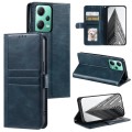 For Xiaomi Poco X5 Simple 6-Card Wallet Leather Phone Case(Navy Blue)