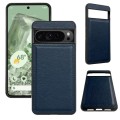 For Google Pixel 9 Pro Cowhide Texture Back Cover Phone Case(Royal Blue)