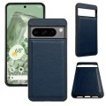 For Google Pixel 8 Pro Cowhide Texture Back Cover Phone Case(Royal Blue)