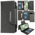 For Google Pixel 9 Multifunctional 7-Card Wallet Leather Phone Case(Grey)