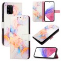 For Samsung Galaxy A91 / M80s / S10 Lite PT003 Marble Pattern Flip Leather Phone Case(Galaxy Marble