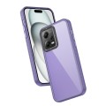 For Xiaomi Poco X5 / Redmi Note 12 5G Frame Two Color Lens Ring TPU Phone Case(Purple)