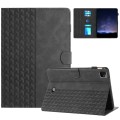 For iPad Pro 11 2022 / Air 10.9 2022 Building Blocks Embossed Leather Smart Tablet Case(Black)