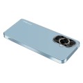 For Huawei nova 12 Lite AG Frosted Electroplating Acrylic Phone Case(Sierra Blue)