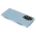 For Honor 60 Pro AG Frosted Electroplating Acrylic Phone Case(Sierra Blue)