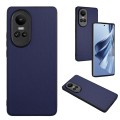 For OPPO Reno10/Reno10 Pro 5G Global R20 Leather Pattern Phone Single Case(Blue)
