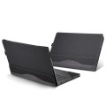 For HP Envy X360 15 inch 15-eu / 15-ew Leather Laptop Shockproof Protective Case(Black)