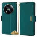 For Itel RS4 4G Crossbody Chain Leather Phone Case(Green)