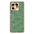 For Xiaomi 13 Pro Electroplating Lambskin Leather Phone Case(Green)