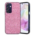 For Samsung Galaxy A14 5G / 4G Glitter Powder TPU Hybrid PC Phone Case(Pink)