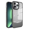 For iPhone 13 Pro Max Two-color High Transparency Skin Feel TPU Phone Case(Black)