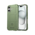 For iPhone 16 Pro Max Full Coverage Shockproof TPU Phone Case(Green)