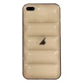 For iPhone 8 Plus / 7 Plus Eiderdown Airbag Glossy TPU Phone Case(Transparent Black)