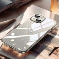 For iPhone 14 SULADA Electroplating Frosted PC + TPU Shockproof Phone Case(Grey)
