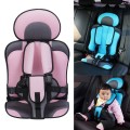 Car Portable Children Safety Seat, Size:54 x 36 x 25cm (For 3-12 Years Old)(Pink + Grey)