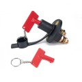 200A Car Battery Selector Isolator Disconnect Rotary Switch Cut with 2 Keys
