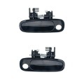2 PCS Car Front Door Outside Handle 69220-02030+69210-02030 for Toyota Corolla 1998-2002