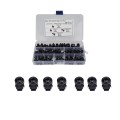 50 PCS Cage Nuts and Screw Cage Nuts M6 + Rack Screws M6x16