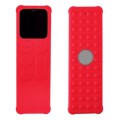 For Apple TV 4K 5th / 4th Anti-slip Shockproof Silicone Remote Control Protective Case(Red)