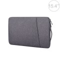 ND01D Felt Sleeve Protective Case Carrying Bag for 15.4 inch Laptop(Dark Grey)