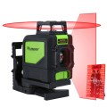 901CR H360 Degrees / V130 Degrees Laser Level Covering Walls and Floors 5 Line Red Beam IP54 Water /