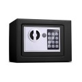 17E Home Mini Electronic Security Lock Box Wall Cabinet Safety Box without Coin-operated Function(Ob