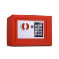 17E Home Mini Electronic Security Lock Box Wall Cabinet Safety Box without Coin-operated Function(Re