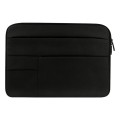 Universal Multiple Pockets Wearable Oxford Cloth Soft Portable Leisurely Laptop Tablet Bag, For 15.6