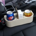 Car Auto ABS Multi-functional Seat Organizer Storage Holder for Drink Beverage Phone