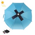 HAWEEL 28W Foldable Umbrella Top Solar Panel Charger with 5V 3A Max Dual USB Ports, Support QC3.0 /