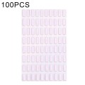 100 Sets SIM Card Holder Socket Water Damage Warranty Indicator Stickers For iPhone 12 Pro / 12 Pro