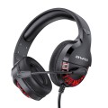 AWEI ES-770i Adjustable E-sports Gaming Headset with Mic(Black)