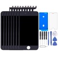 10 PCS TFT LCD Screen for iPhone 6s Digitizer Full Assembly with Frame (Black)