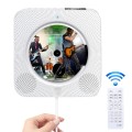 The Second Generation Portable Digital Display Bluetooth Speaker CD Player with Remote Control (Whit